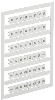 Маркер для CTS 6кв.мм/CP 10кв.мм "91-100" ARMAFIX IEK AF-CT10D-M-006-10