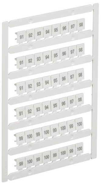 Маркер для CTS 6кв.мм/CP 10кв.мм "91-100" ARMAFIX IEK AF-CT10D-M-006-10