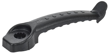 Держатель кругл. кабеля одност. на 8 мест черный ELASTA IEK ET-TA00D-DO-K02-20
