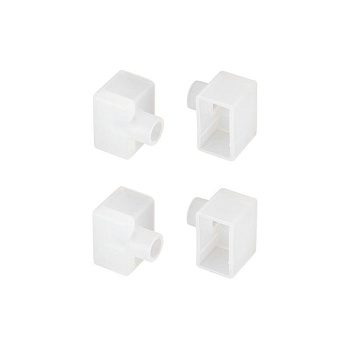 Заглушка WPH-FLEX-1018-SIDE WHITE с отверстием пластик Arlight 040856