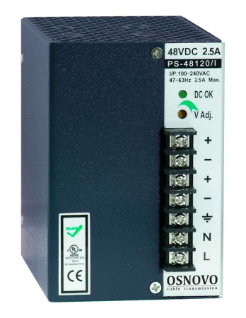 Блок питания промышленный PS-48120/I 2.5А OSNOVO 11172