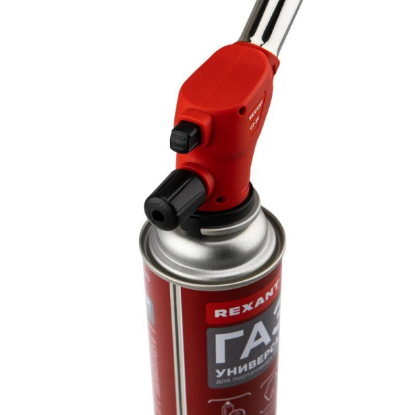 Горелка-насадка газовая GT-34 360град. с пьезоподжигом Rexant 12-0034