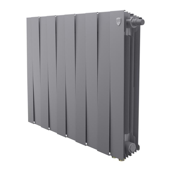 Радиатор PianoForte 500 VDR80 10 секц. биметал. Silver Satin Royal Thermo НС-1506370