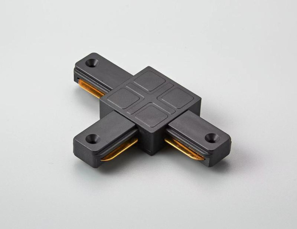 Коннектор T-образный PTR P CT-BL пластик черн. JazzWay 5052154