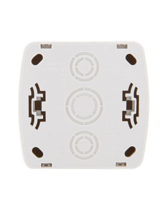 Розетка компьютерная ОП Demet RJ45 бел. LEZARD 711-0200-139