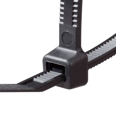 Хомут нейлоновый КСС MULTILOCK 8х300 черн. (уп.100шт) Fortisflex 102326