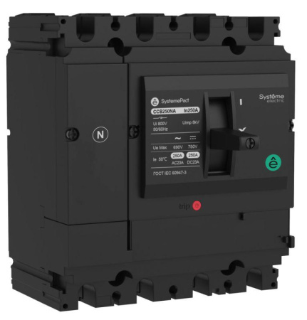 Выключатель-разъединитель SPC250 4P NA 250А SE SPC250250NA4DF