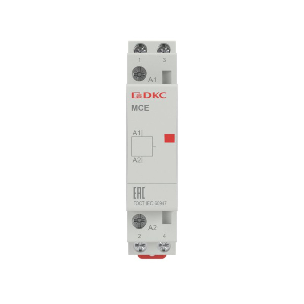 Контактор модульный max типа MCE 2P 16A 240В 2НО YON MCE-16-20-A240