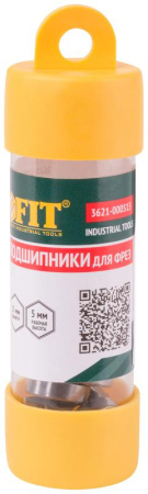 Подшипники для фрезы DхH=12.7х4мм (уп.10шт) FIT 3621-000513