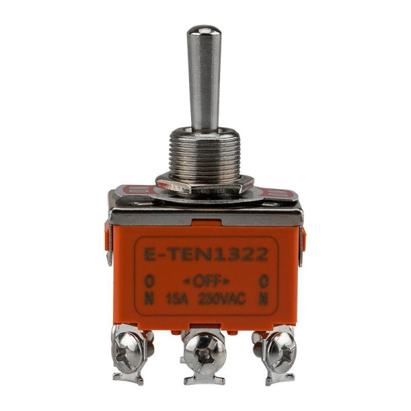 Тумблер 250В 15А (6c) ON-OFF-ON 2п (KN-203) блист. Rexant 06-0328-B