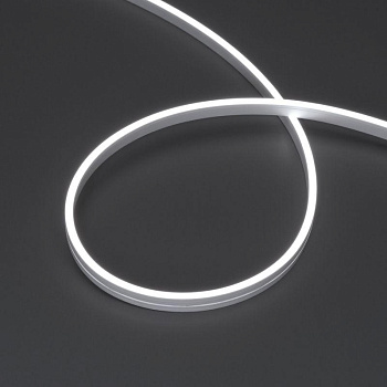 Лента светодиодная MOONLIGHT-SIDE-A168-4x10mm 24V White 6000К 7.2Вт/м IP65 wire x2 прямой вывод кабеля герметичная (уп.5м) Arlight 040993