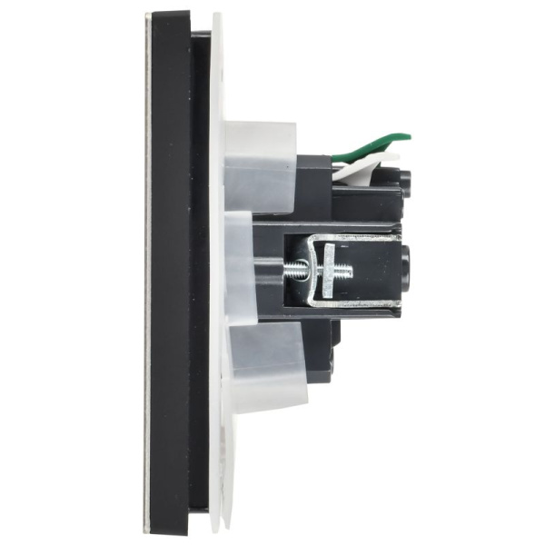 Розетка 1-м СП FORTE&PIANO FP619M 16А IP44 с заземл. защ. шторки с крышкой безвинтовое крепление шампань IEK FP-R16-16-1-44-M-K37