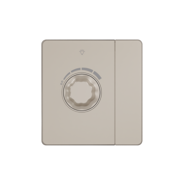 Светорегулятор 1-кл. СП TRIAC Systeme Infinity 10А 300Вт 250В с выключателем песчан. берег SE FSE000521