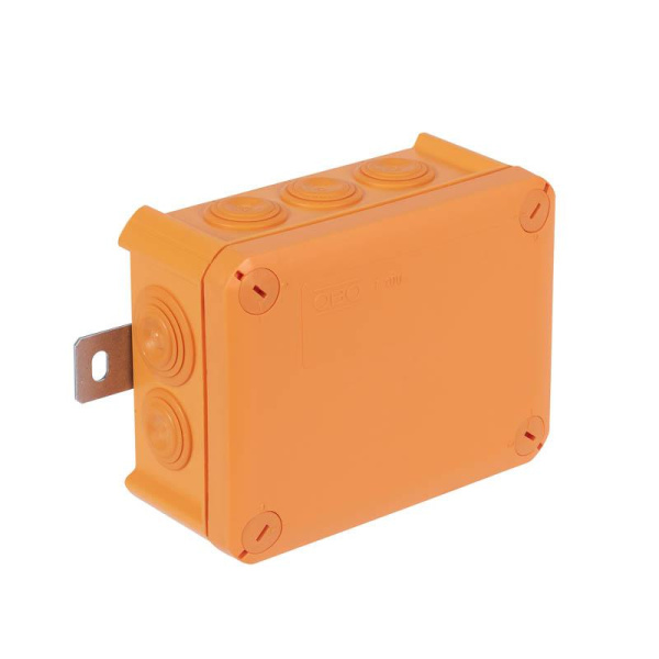 Коробка распределительная 150х116х67мм IP66 T100 ED 10-5 А оранж. OBO 7205543