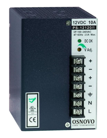 Блок питания промышленный PS-12120/I 10А OSNOVO 11170