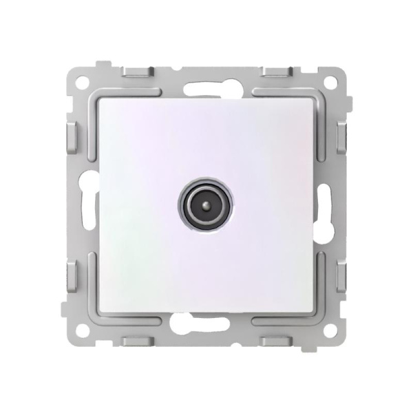 Коннектор TV СП Pixel механизм перламутр. TOKOV ELECTRIC TKE-PX-A1C-C04