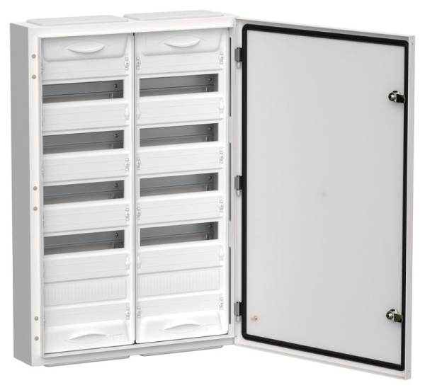 Корпус ЩРн-120 (2х60) TITAN 5 835х570х140 IP54 одна дверь метал. бел. IEK TI5-50-N-2X060-54
