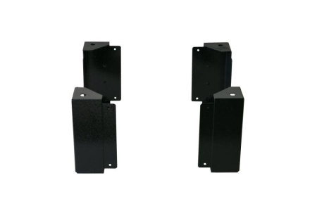 Элемент цоколя угловой DekraftUno 200мм RAL9005 (уп.4шт) DEKraft 32877DEK