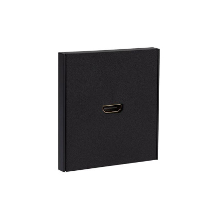 Розетка СП STRONG HDMI IP20 антрацит Kranz KR-78-0730-5