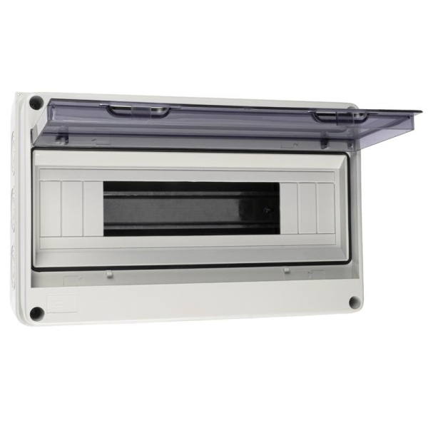Бокс модульный накладной PDB/W 4015 GR (ЩРН-ПГ-15) IP65 пластик. JazzWay 5072107