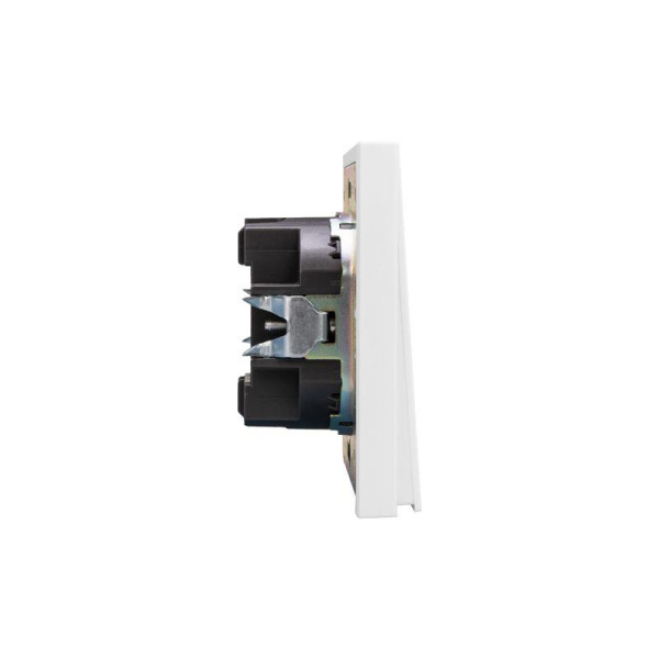Выключатель 1-кл. СП STRONG MIELE 10А жемчуж. Kranz KR-78-0705-4