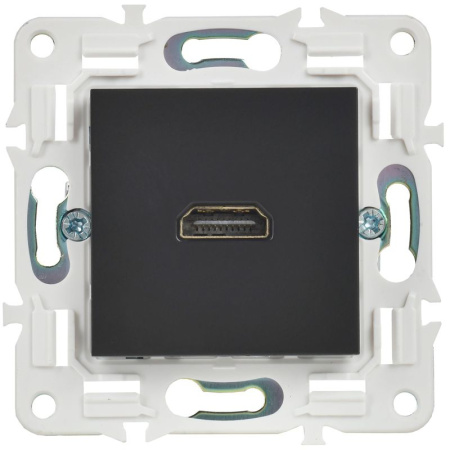 Розетка HDMI SKANDY SK-H01Bl черн. IEK SK-H10-K02