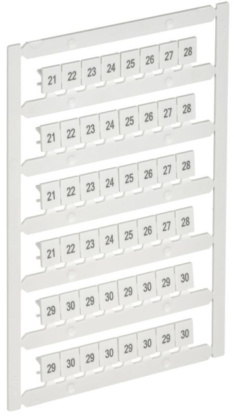 Маркер для CTS 6кв.мм/CP 10кв.мм "21-30" ARMAFIX IEK AF-CT10D-M-006-03