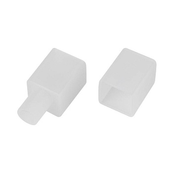 Заглушка MOONLIGHT-CAP-10х10mm-TOP-S-SET силикон (комплект) Arlight 055650