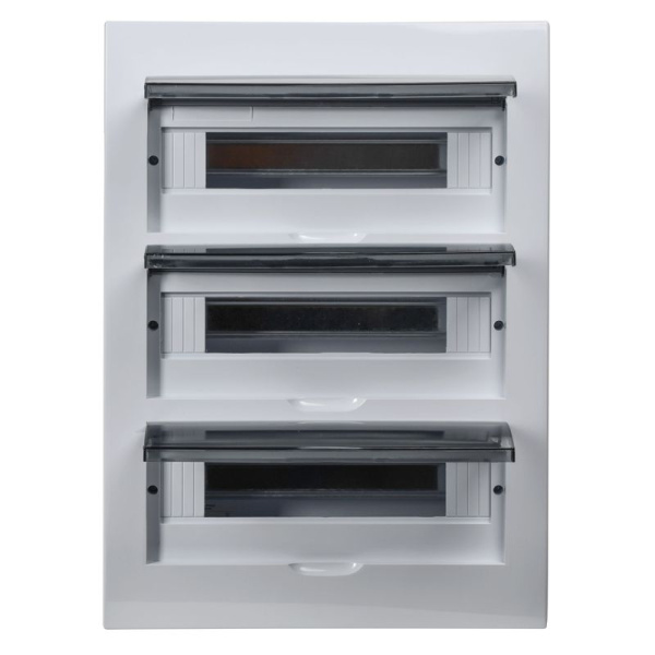Корпус встраиваемый ЩРВ-Пк-45 Krepta 3 IP41 пластик. бел. IEK MKP12-V-04-45-41