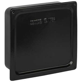 Коробка протяжная У-996 200х200х80мм IP54 с уплотнителем метал. черн. Y-996-200-200-80-54 Эра Б0062856