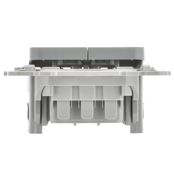 Выключатель 2-кл. СП FLITE ВС12-1-0-ФлС 10А механизм сер. IEK FI-V20-0-10-1-K03