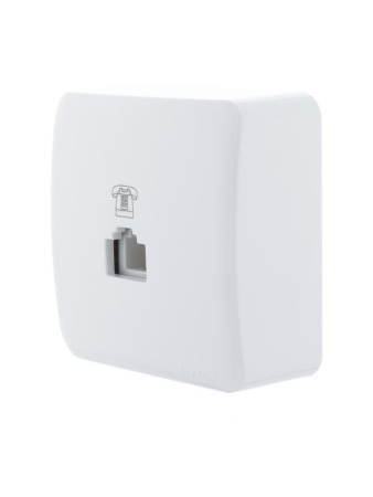 Розетка телефонная Viola RJ11 евро стандарт бел. LEZARD 751-0200-137
