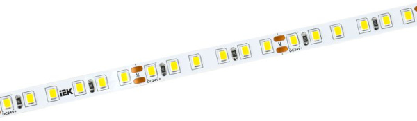 Лента светодиодная LSR-2835W120-12-IP20-24В (уп.5м) IEK LSR6-2-120-20-1-05-1
