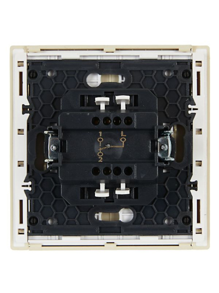 Выключатель проходной 1-кл. СП FORTE&PIANO 10А FP403 ваниль IEK FP-V12-0-10-1-K10