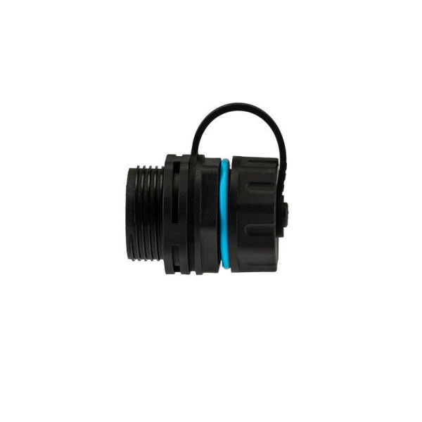 Модуль соединительный индустриальный RJ-45(8P8C) FTP кат. 6 IP68 с защитным колпачком для кабеля Rexant 02-0285
