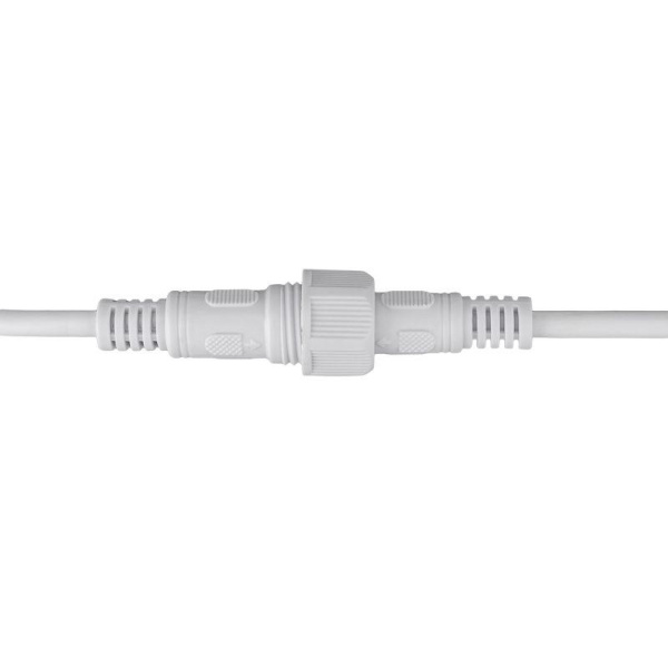Кабель соединительный (5pin) герметичный (IP67) 5х0.5кв.мм 300В бел. Rexant 11-9450