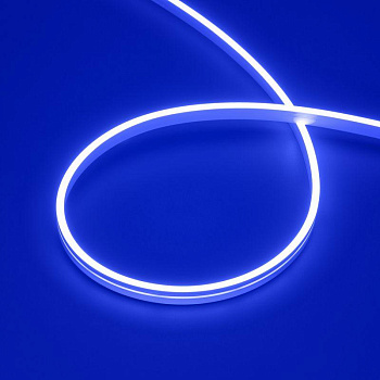 Лента светодиодная MOONLIGHT-SIDE-A168-4x10mm 24V Blue 7.2Вт/м IP65 wire x2 прямой вывод кабеля герметичная (уп.5м) Arlight 038314