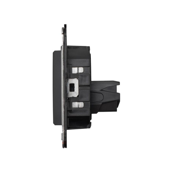 Розетка USB 3.0 1-м СП Avanti "Черный матовый" тип А-А DKC 4412303