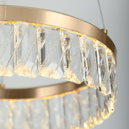 Люстра светодиодная Erika 6131-101 LED 30Вт 3000К дизайн Rivoli Б0061963