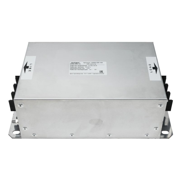 Фильтр для преобразователей частоты 3-х фазный ЭМС DKC V2000-920-100