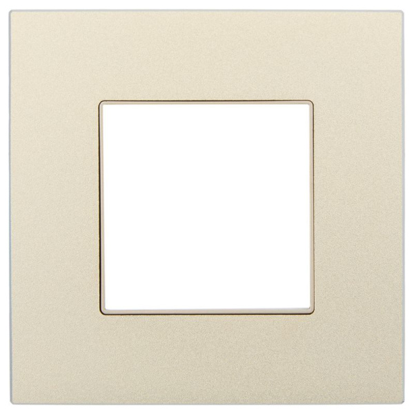 Рамка 1-м SKANDY SK-F31Sh металл шампань IEK SK-M12-M-K37