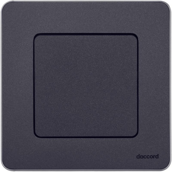 Выключатель 1-кл. Inspiria 10А IP20 250В 10AX механизм антрацит IEK 673603