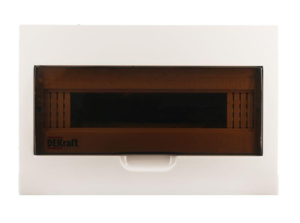 Корпус встраиваемый ЩРВ-П-15 15мод. IP41 пластик. DEKraft 31015DEK