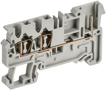 Клемма пружинная CX2.5-3-1B 2.5кв.мм трехконтактная сер. ARMAFIX IEK AF-CT40-06-21-K03-002