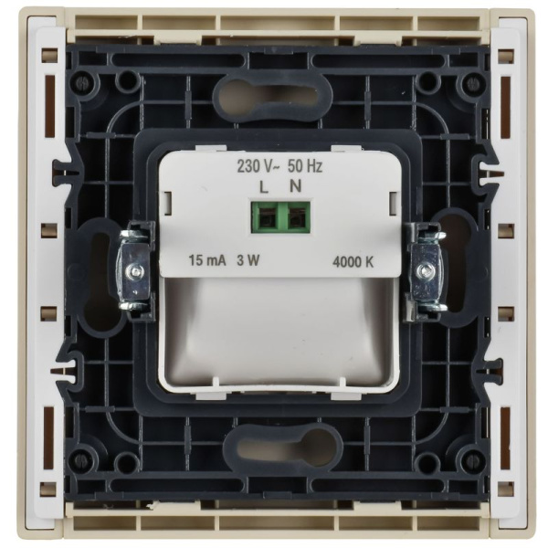 Подсветка светодиодная FORTE&PIANO встраив. FP457 ваниль IEK FP-FL20-K10