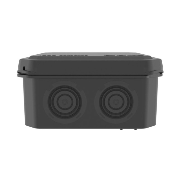 Коробка ответвительная с 8+2 кабельными вводами d20/20мм IP55 85х85х40мм черн. DKC 53785B