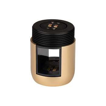 Держатель трека ART-APRIORI-HOLDER-CON-A-POWER (GD) IP20 металл Arlight 045092
