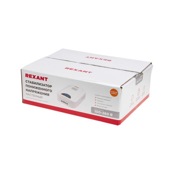 Стабилизатор пониженного напряжения настенный REX-WR-10000 REXANT 11-5048