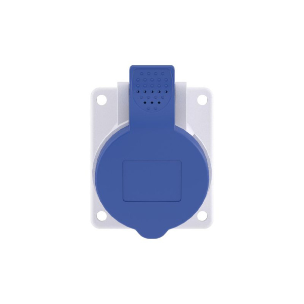 Розетка СП 16А 230В 3п 2P+E IP44 с наклоном DKC DIS4131663
