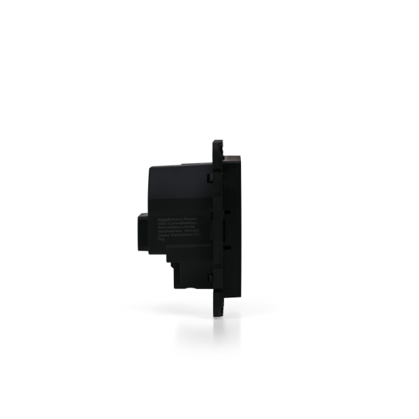 Термостат программируемый для электрического теплого пола AtlasDesign Smart 16А Zigbee механизм черн. SE ATN001038Z
